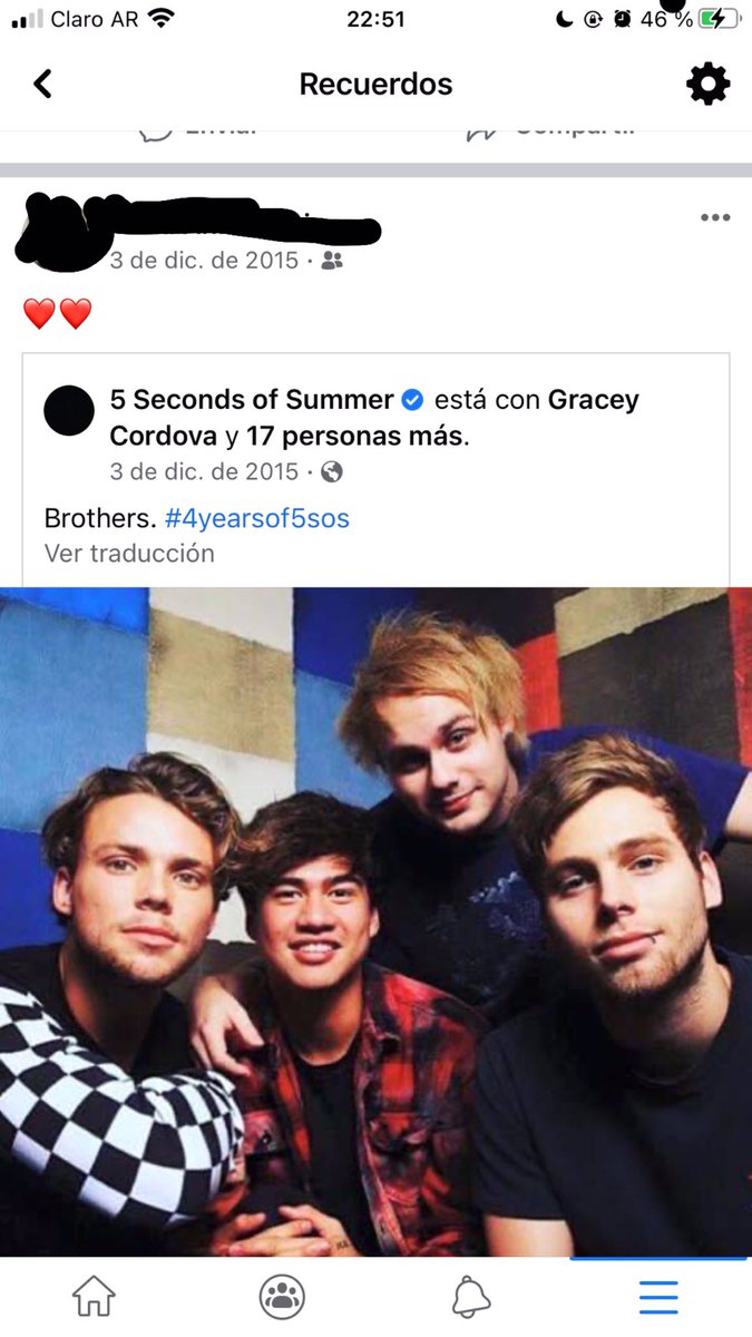 ladyofrohann's tweet image. Que recuerdos #9YearsOf5SOS