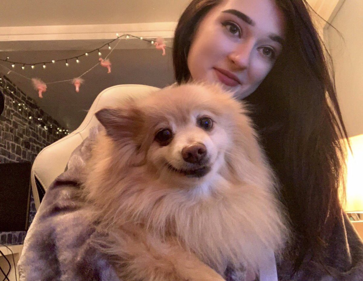 Courtneyjayneyy's tweet photo. My drawing companion 🖤 https://t.co/W1ClDc4Via