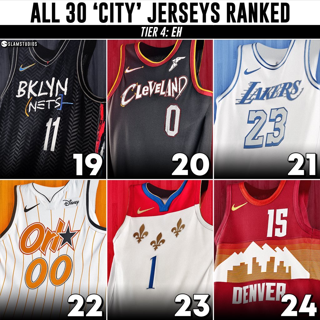 NBA Retweet on X: Ranking All 30 NBA Teams Jerseys Check them out 🔥 See  here:   / X