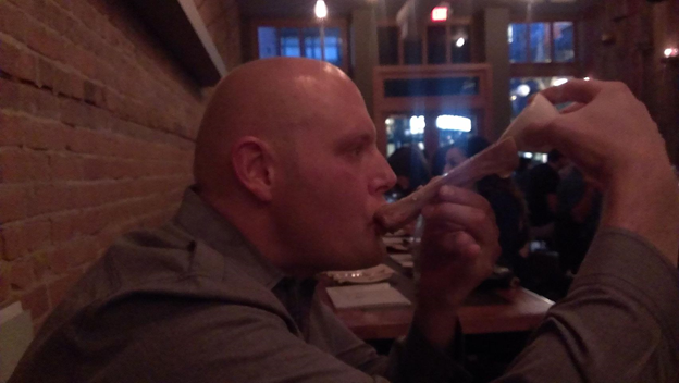 The Bone Luge became a thing. Not a thing that restaurants necessarily approved of yet, but a thing nonetheless, with the cocktail cognoscenti photographing themselves bone luging all across the country.