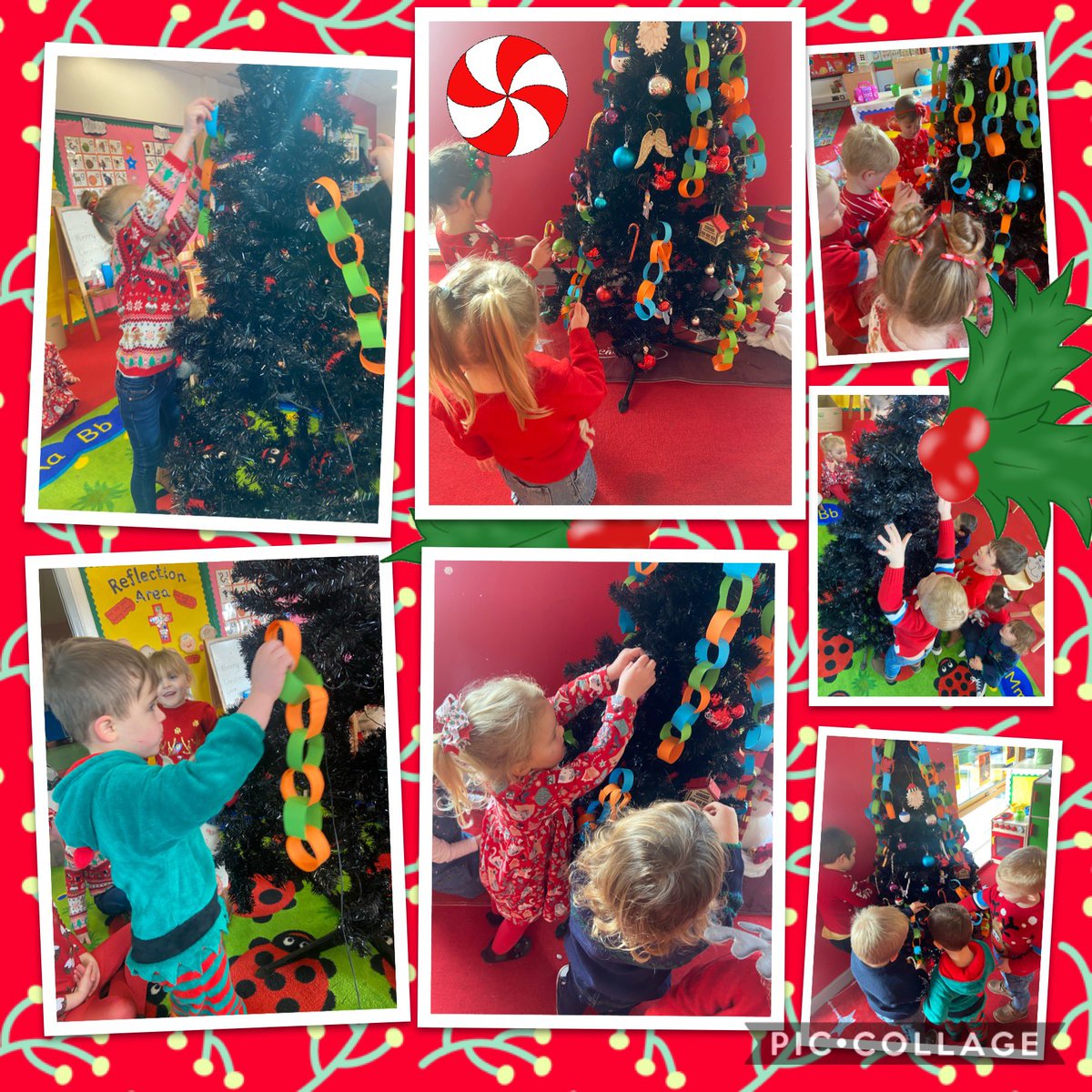 bhvcprimary's tweet photo. So much festive fun in #DosbarthCoch this week whilst #workingtogether to put up our class Christmas tree 🎄🎅🏼🤶🏻 #countingbackwards #sharing #takingturns https://t.co/l1FjQCu5mZ