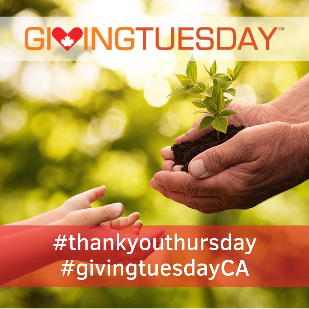 We are so grateful to be part of this generous community! Although this year we are keeping our distance, we connected deeply on #givingtuesdaywr to share the amazing things going on in Waterloo Region! 
Thank you for donating, volunteering and sharing posts! #ThankfulThursday