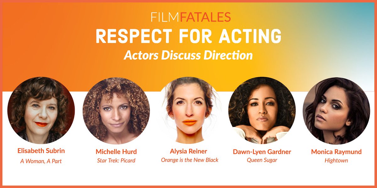 FilmFatalesOrg's tweet photo. Up next! Join #FilmFatales for a webinar discussion about Respect for Acting on Friday December 11th at 2pm PT. With @alysiareiner @dawnlyen @ItsMichelleHurd and Monica Raymund. Moderated by @elisabethsubrin.
RSVP: https://t.co/3BmjqzJab4
#RespectForActing #Actors #Directors https://t.co/H0IOH58Wxm