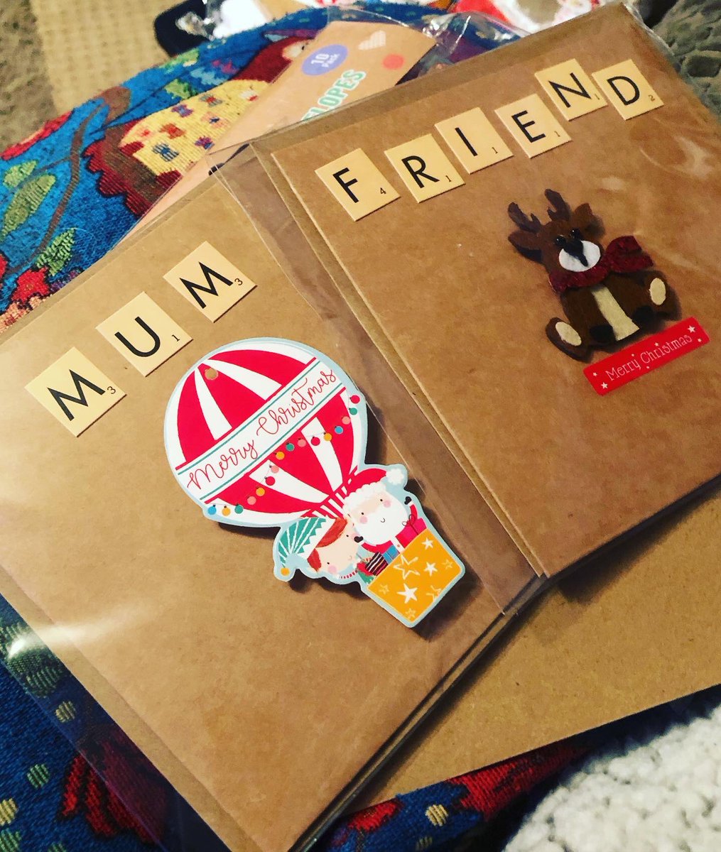 crafts_mc's tweet photo. Simple Christmas cards #mum #friend #christmas #£1each #DMtoorder #manymoreavailable @JulieMcAdam35 https://t.co/tWKwQPc7R4