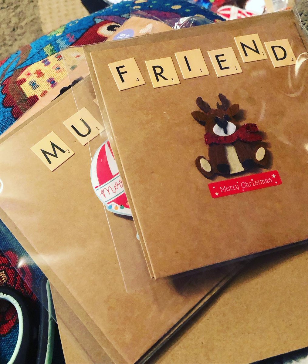 Simple Christmas cards #mum #friend #christmas #£1each #DMtoorder #manymoreavailable <a href="/JulieMcAdam35/">Julie McAdam</a>