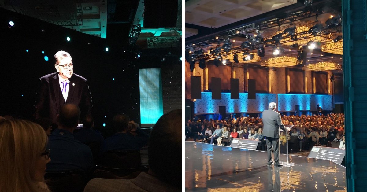 SaraBurdak's tweet photo. We had the pleasure of hosting Dr. Richard Pimentel, a well-known disability rights advocate, veteran and hearing loss patient, at #StarkeyExpo. As we mark #InternationalDayofPersonsWithDisabilities, read his inspiring story: https://t.co/3BFIzuuHuV. @Richard72045826 https://t.co/RBukqgzCOM