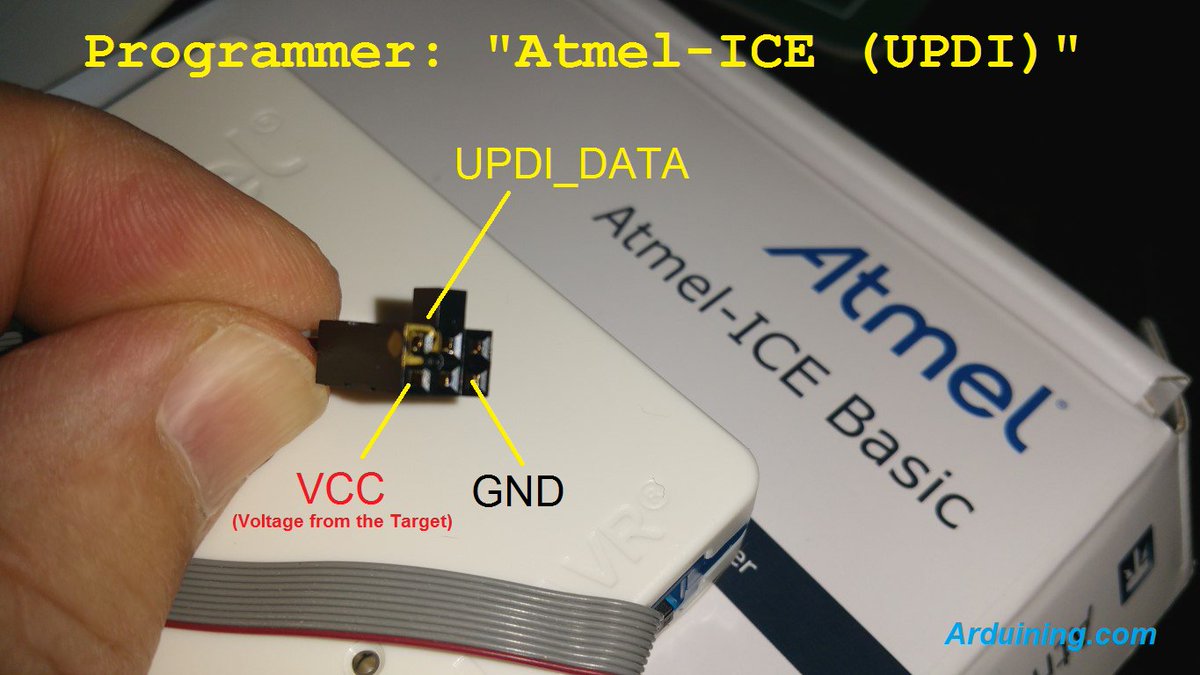 Arduining's tweet photo. @make @arduino @MicrochipMakes
I'm going to find out how easy it is to load the DxCore bootloader into #AVR128DB28 in DIP packaging using the Atmel-ICE
#Arduino #VENTUNO #ArduinoVENTUNO #DxCore #AtmelICE https://t.co/OmISZu8vnd