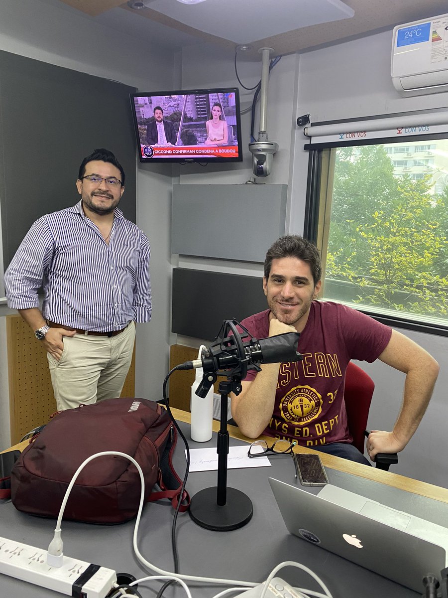 AIRE para #NoDejesParaMañana @nodejes899 con <a href="/vidusky/">Sebastián Davidovsky</a> y <a href="/CharlySeivane/">Charly Seivane</a> hasta las 21hs por radioconvos.com.ar 📻