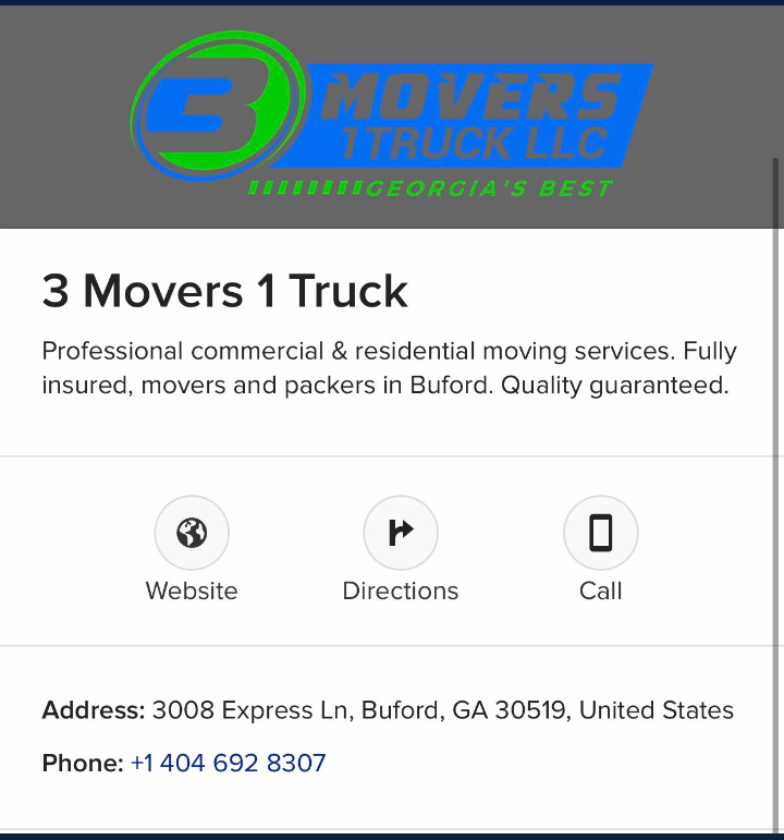 So for days people wondered who hired them? Who were they? It turns out these trucks were rented to 3Movers 1Truck in Ga.
