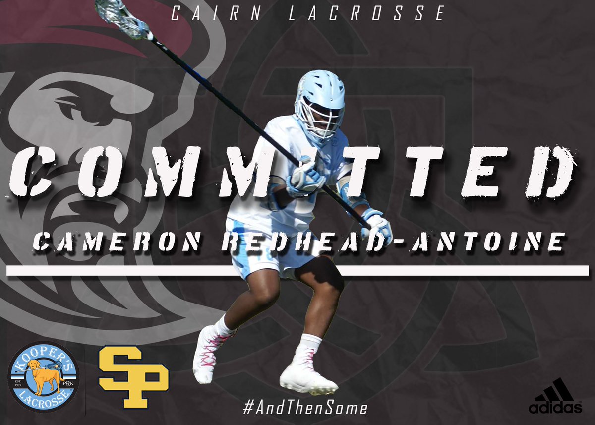 🚨Welcome Cameron Redhead-Antoine, Defenseman out of Baltimore, MD to the #AndThenSome Family! 
#CairnMLax #GoCairn