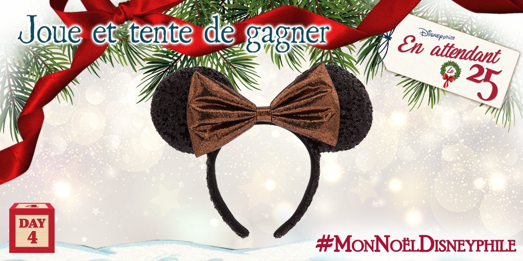 Disneyphile (@disneyphilelive) on Twitter photo (JEU-CONCOURS ✨) RT + FOLLOW <a href="/DisneyphileLIVE/">Disneyphile</a> pour tenter de remporter ce serre-tête Oreilles de Minnie de la collection "Belle of the Ball Bronze".
Plus d'infos : disneyphile.fr/jeu-concours-m…
#MonNoëlDisneyphile (JEU-CONCOURS ✨) RT + FOLLOW <a href="/DisneyphileLIVE/">Disneyphile</a> pour tenter de remporter ce serre-tête Oreilles de Minnie de la collection "Belle of the Ball Bronze".
Plus d'infos : disneyphile.fr/jeu-concours-m…
#MonNoëlDisneyphile