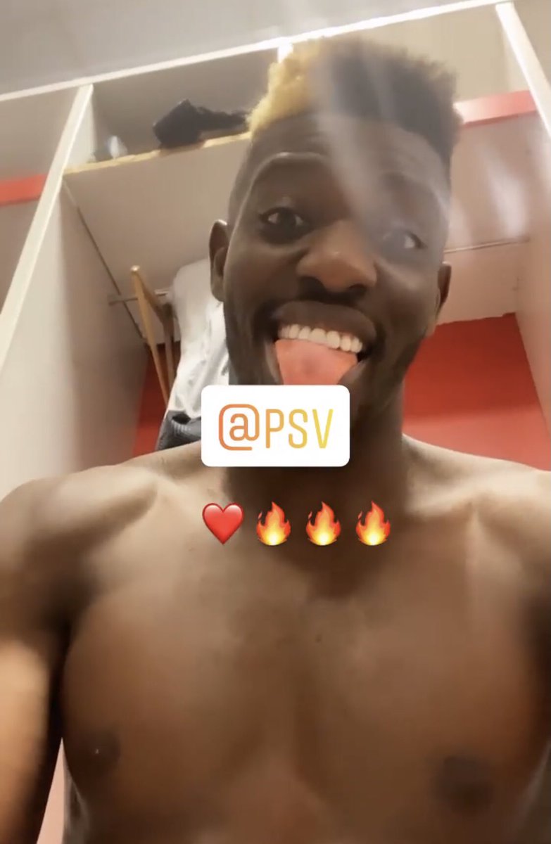 romecvdvin's tweet photo. Mood #PSV #sangare https://t.co/WjLi4WFqxP
