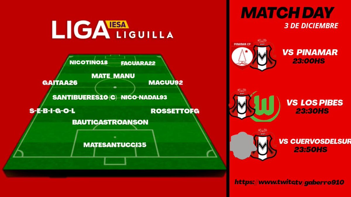 EsportsMarchi's tweet image. TRIPLE FECHA POR EL CAMPEONATO!🏆
el equipo esta noche sale a la cancha para demostrar a lo que vino 🤯