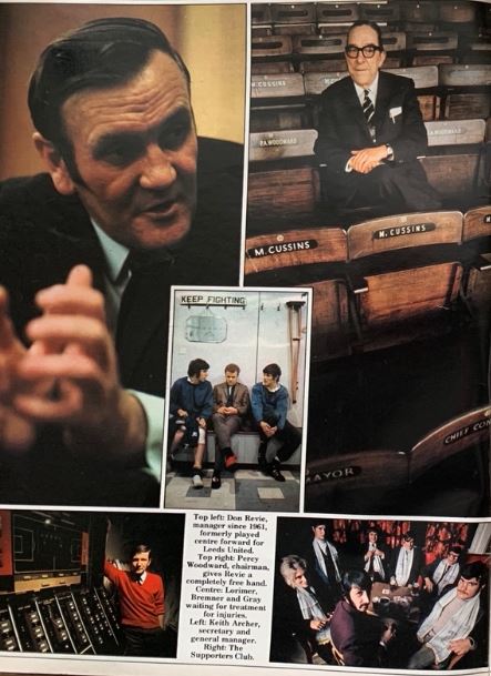 Been sent some fascinating pages from the retro footy mag, BackPass to share. It references an article about #lufc in an early 70s 'gentlemans mag' called 'Club'. It isn't football based, and is more of a precursor to titles like Loaded &amp; FHM...

(Continued 👇)