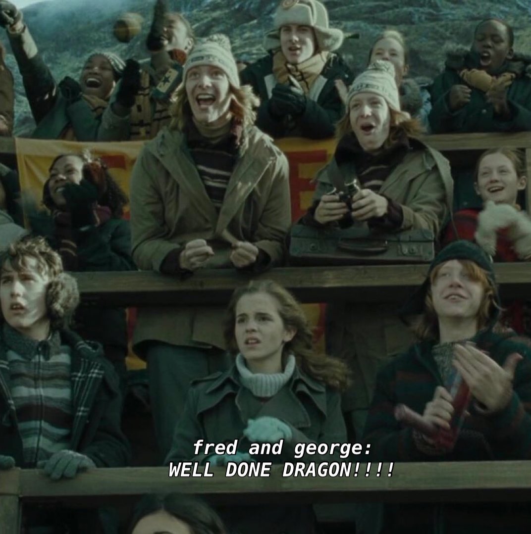 outofcntexthp's tweet photo. fred and george remain absolutely unparalleled https://t.co/yp5bOFKbek