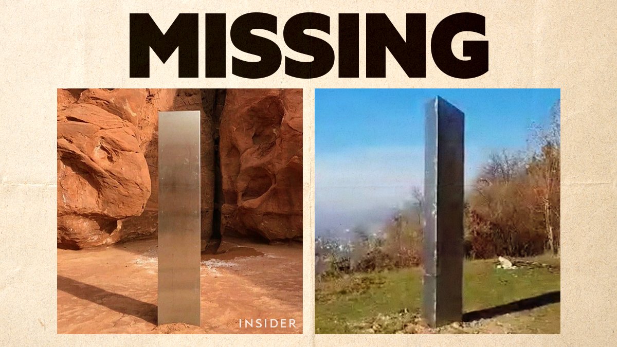 There are now three monoliths of unknown origin around the world, with the third appearing in California on Wednesday.  @thisisinsider has been keeping tabs on each structure, and explored the (small) possibility of alien involvement. 