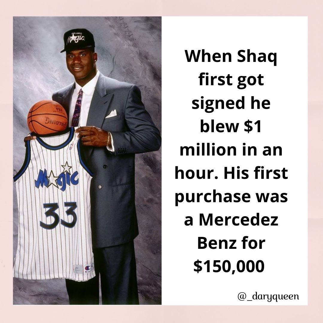 Although Shaq blew through $1 million when he signed his first contract  He has become one of the richest NBA players and a well respected investor. Check out these tips!!! 