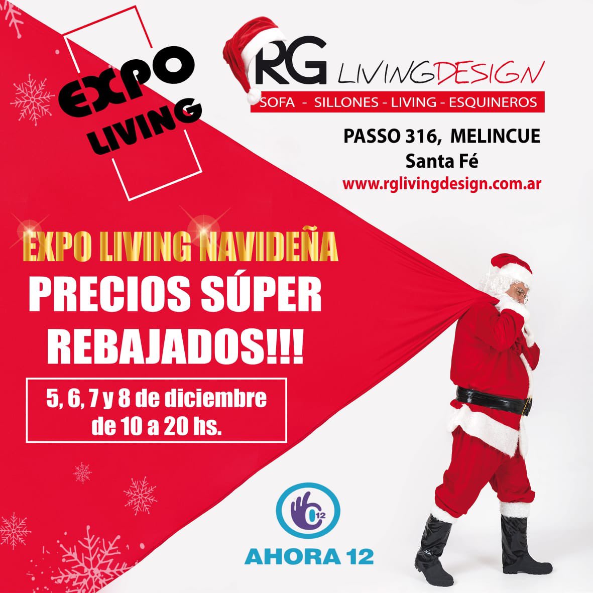 crisromero10's tweet photo. No te pierdas la #Expoliving de “RG living Desing”
PRECIOS REBAJADOS y #Ahora12, aprovechá las promos navideñas https://t.co/NpInaRNgHT