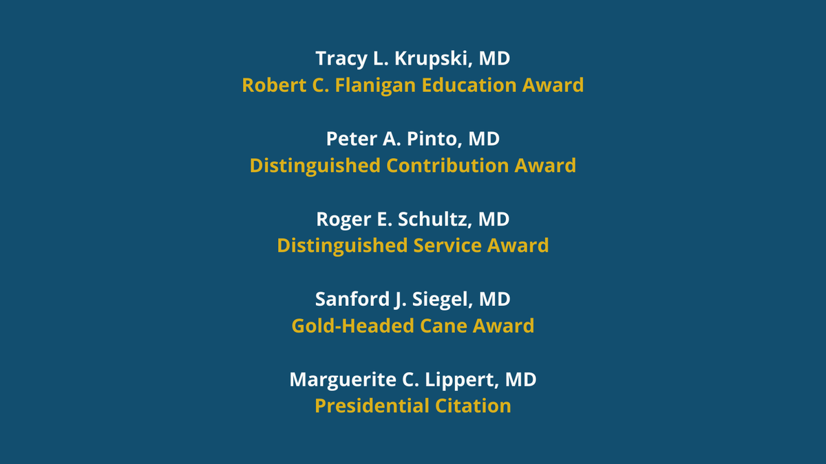 MidAtlanticAUA's tweet photo. Congratulations to the following members of our section on receiving AUA Awards! https://t.co/h6Z1zGXol9