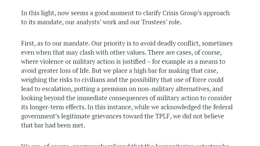 Instead, Malley explains his group’s mandate. This line is telling: “We did not believe the bar was met.” To which I would ask politely (clears throat, ahem)--Just who the f—do you think you are???