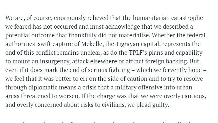 This is my favorite: You’re “relieved.” Because you’ve just been exposed for shooting your mouths off without having all the facts and making irresponsible predictions. The charge isn’t you’re “cautious.” It's that you're clueless. By what right do you get to assume the worst?