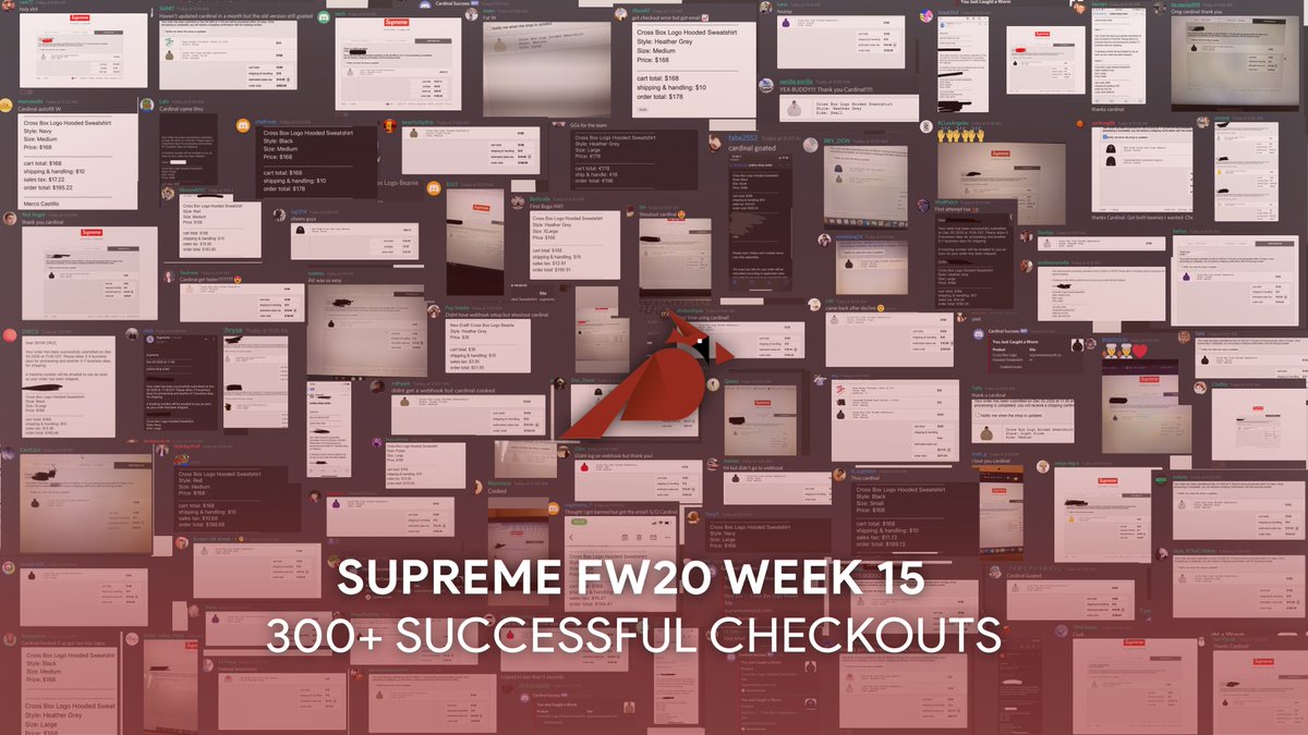 With over 300+ successful checkouts, almost EVERY SINGLE user running HIT today! 😍

LET'S CELEBRATE BY GIVING AWAY SOME KEYS. 🤪

• Like ❤️
• Retweet 🔂
• Tag 3 friends 💭

We will be picking some lucky winners by tomorrow just in time for Yeezy 350 v2 Breds. Goodluck! 😛
