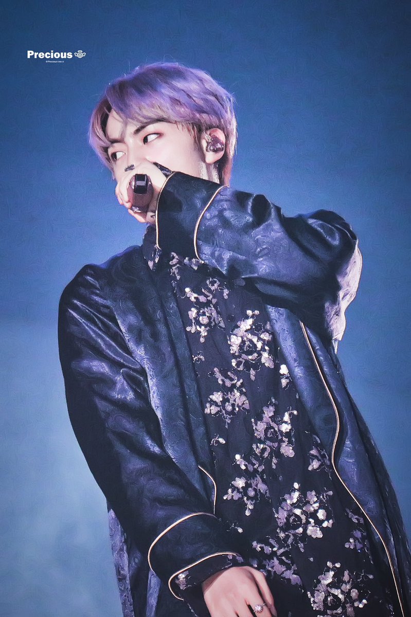 purple hair Jin, Iconic!