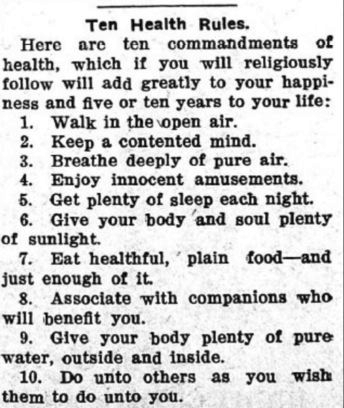 JamesWLoewen's tweet photo. Here are ten rules for dealing with the 1918 influenza pandemic that my college, Carleton, adopted a century ago. I suggest they will work for us all today! https://t.co/u5VXnDJloj