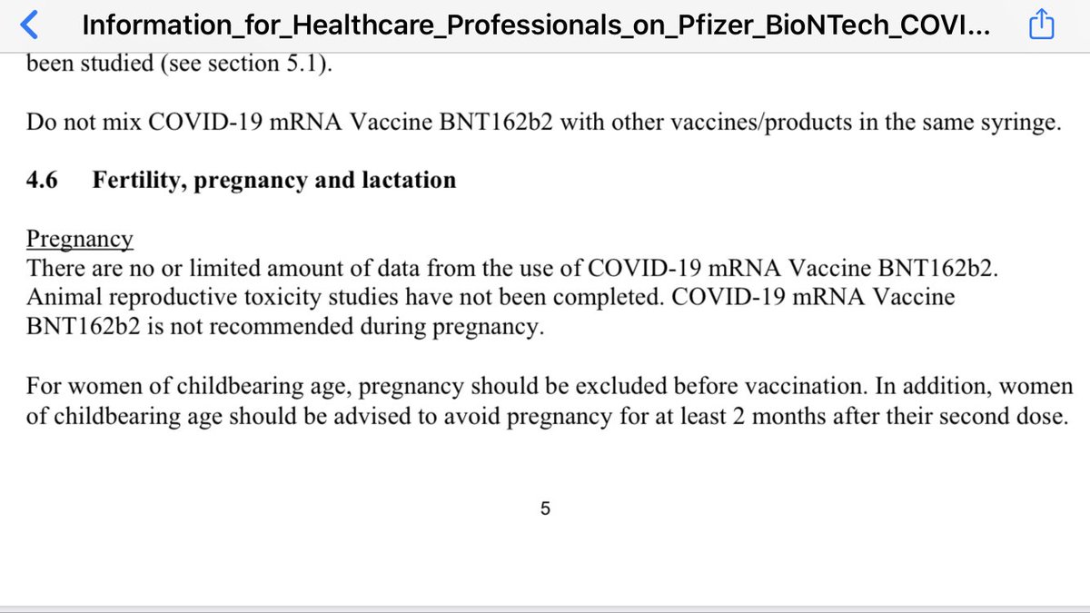 MahoneyDavidG1's tweet photo. I’ve just read the info on the Uk vaccine issued for health workers. It’s 10 pages long.  Seriously scary.  No real testing. It clearly says they don’t know about any possible  side affects. It contains DNA and Nanoparticles. This is absolutely a NAZI STYLE MASS EXPERIMENT !! https://t.co/phQNIrKBMN
