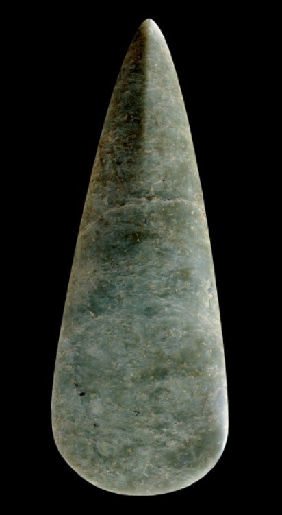 14. Jade AxeThis axehead was created 5000 years ago, and found near Canterbury EnglandResearchers were able to track its originsNot just to a quarry in the Italian Alps, but to the exact boulder