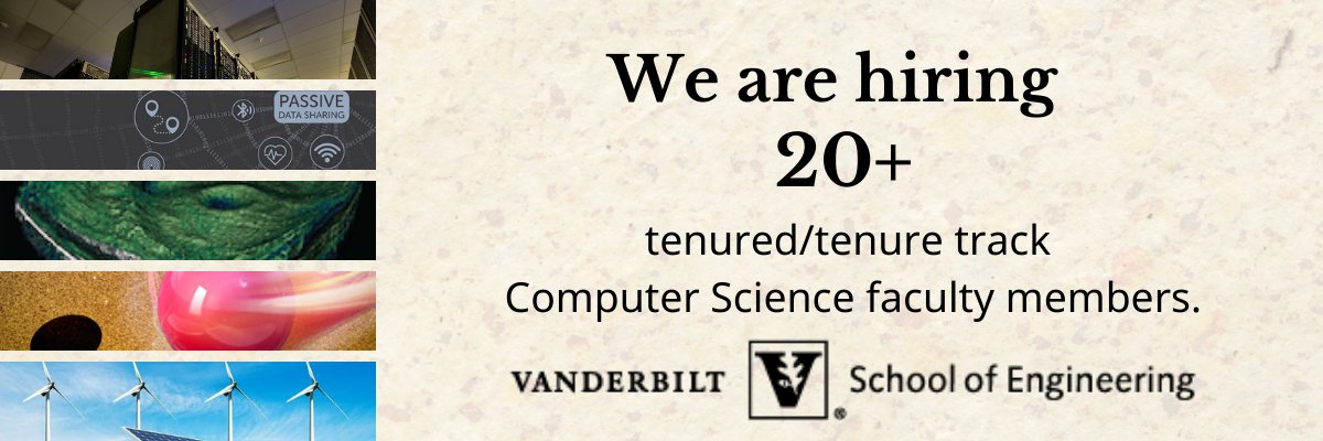 VUEngineering's tweet photo. So, this is happening....#academicjobs #compsci #tenuretrack #CSfaculty
https://t.co/v20wUO7XKo https://t.co/2brWjUTglx