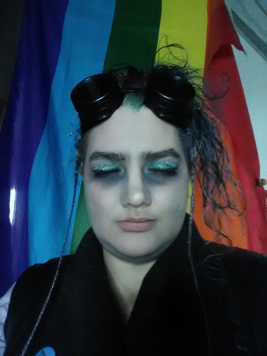 ReQuestioning's tweet image. Planning to film some tiktok videos for Disability disability day. Which means that Yes, I did just spend 5 hours getting into my C6 Lacy Cosplay.

@ChaiKovsky