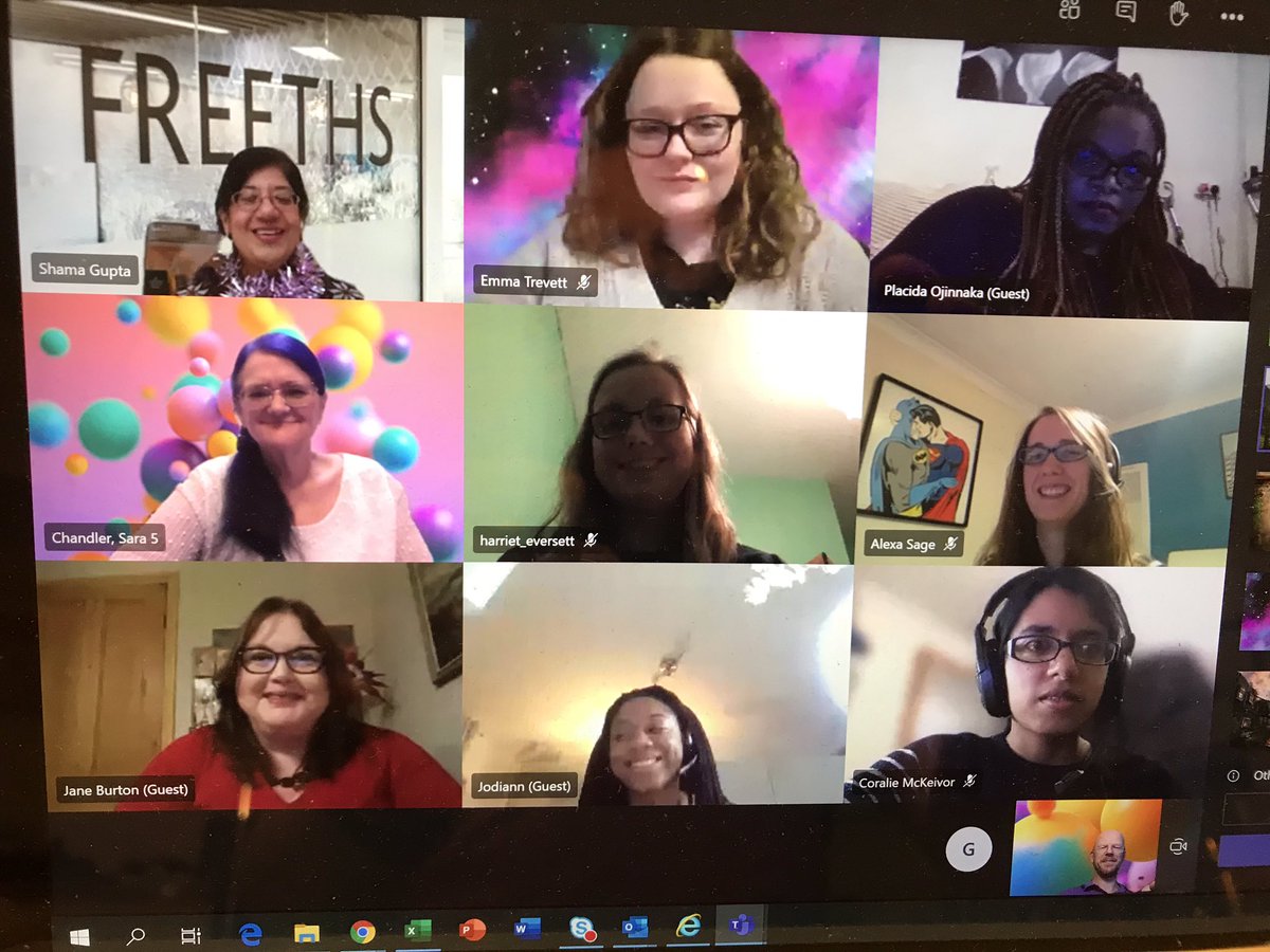 LDD’s celebration of IDPWD this evening. We had a great quiz and lots of fun. Congrats to <a href="/emmatrevett/">Emma Trevett</a>&amp; <a href="/OjinnakaUzo/">Uzo Placida Ojinnaka</a> as joint quiz winners. Great that @DebbieF15967248 dropped in to complete our celebration. Hope we can meet again in person in 2021.