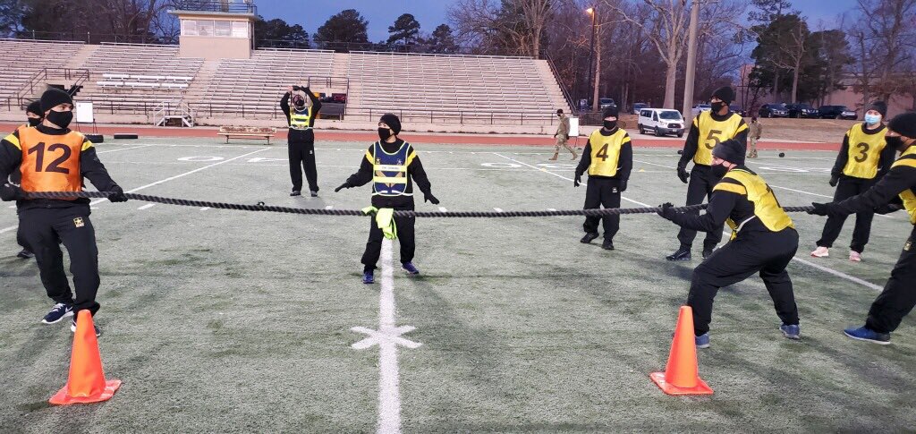 PT is free! LNCOA Cadre getting after it, conducting some EO and Suicide Awareness Vignettes, while exercising the body. #thisismysquad