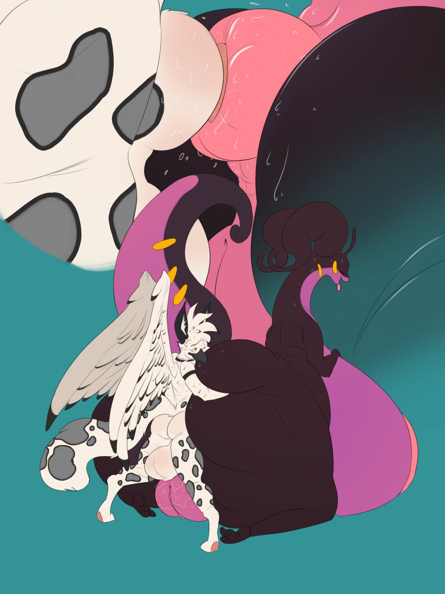 TheWilldPink's tweet photo. Comission I made for the same client! with a surprise in it!
#Starock #goodra #pokemon #NSFW #THICC #huge_breasts #bigbutt #wings #illustration #comission #design #bigballs https://t.co/8Tx5r9UKNn