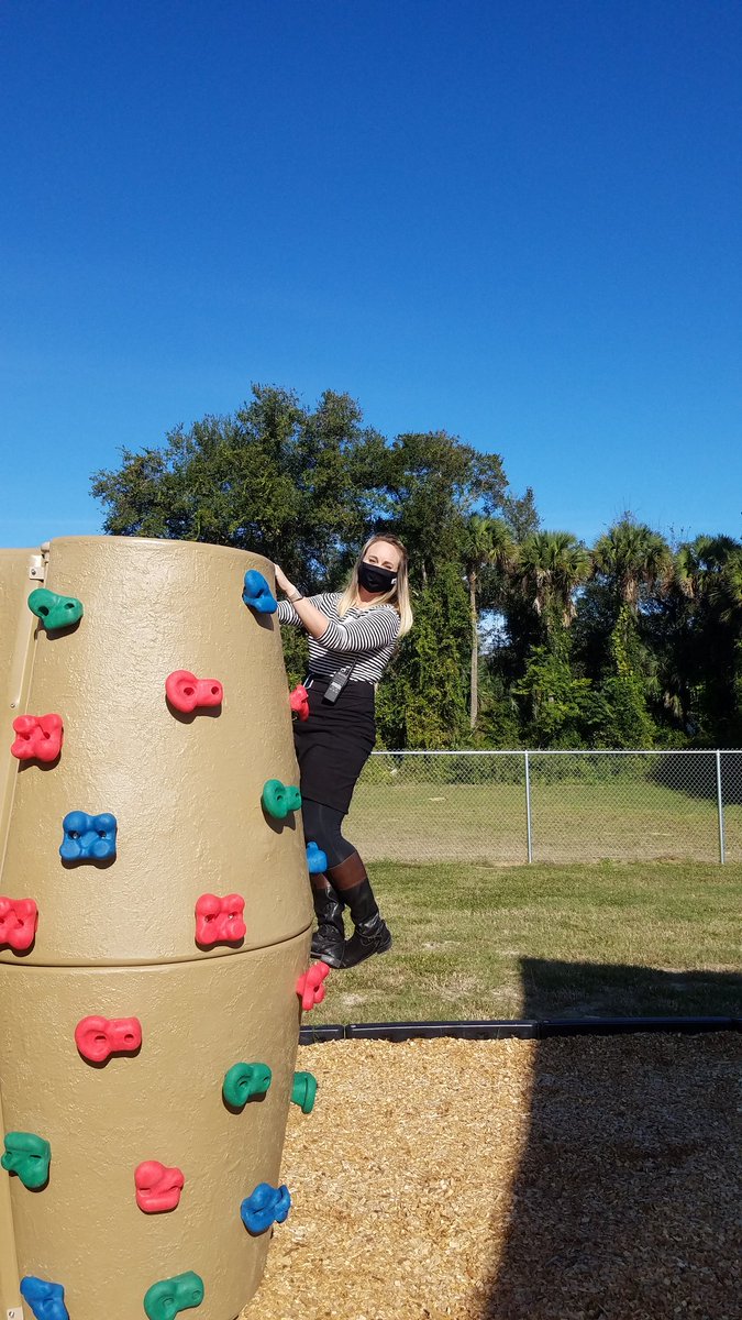 When your "duties as assigned" include testing the new playground equipment for safety purposes. 😁😁
