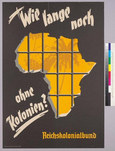 It's origins can be traced to various colonial organizations that surged in the aftermath of WW1. However the Reichskolonialbund itself was only officially created on 13th June 1936 by Ostafrika's former Governor Heinrich Schnee.