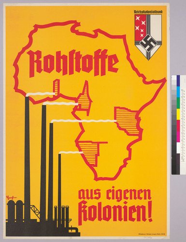 With the start of WW2, the RKBa entered in decline. As the Reich begun focusing more on the East and the War in the West showed no fruits, the Reichskolonialbund became more irrelevant. It was finally dissolved by Bormsnn in 1943 on grounds of "activity irrelevant to the war".