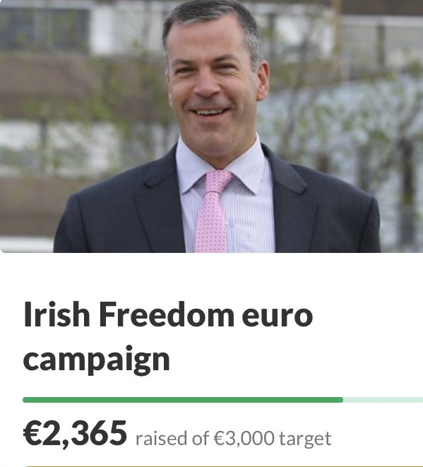 What about this one - every candidate asking for funding including the organiser so he can run too! All paid for by donations from ordinary people who are listening to the  #Lies -remember is Farages man in Ireland