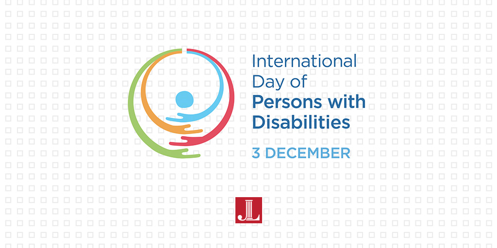 The annual observance of the International Day of Disabled Persons was proclaimed in 1992. It promotes the rights and well-being of persons with disabilities in all spheres of society and development. <a href="/UN/">United Nations</a>  un.org/en/observances…
