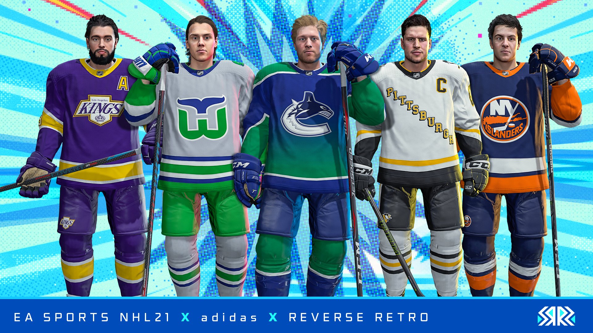 EA SPORTS NHL on X: Live now in #NHL21 which Reverse Retro jersey is your  fav? 🤔 Learn more 👉   / X