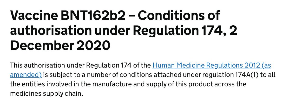  https://www.gov.uk/government/publications/regulatory-approval-of-pfizer-biontech-vaccine-for-covid-19/conditions-of-authorisation-for-pfizerbiontech-covid-19-vaccine