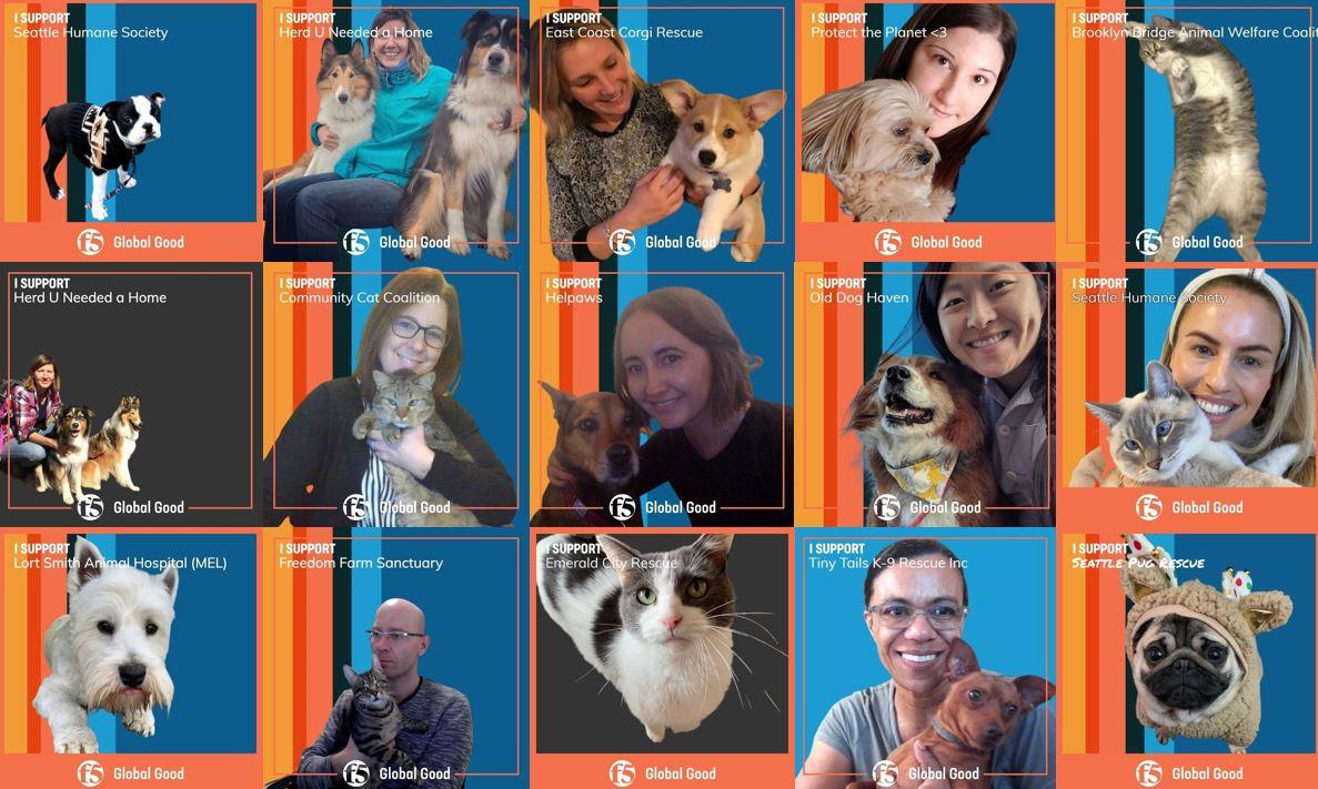 F5's tweet image. This week, F5ers are donating to the causes that mean the most to them—and sharing them in our #GivingTuesday photo booth! #CodeConnects #BeF5