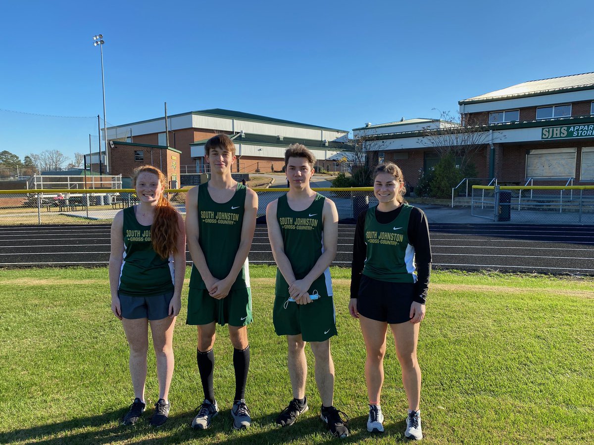 Glad to be able to recognize these four for their Senior Night!  Thank you for your hard work and dedication to the team and our school. Congrats Caroline on your first place finish and Michael for finishing 2nd in a tight race!