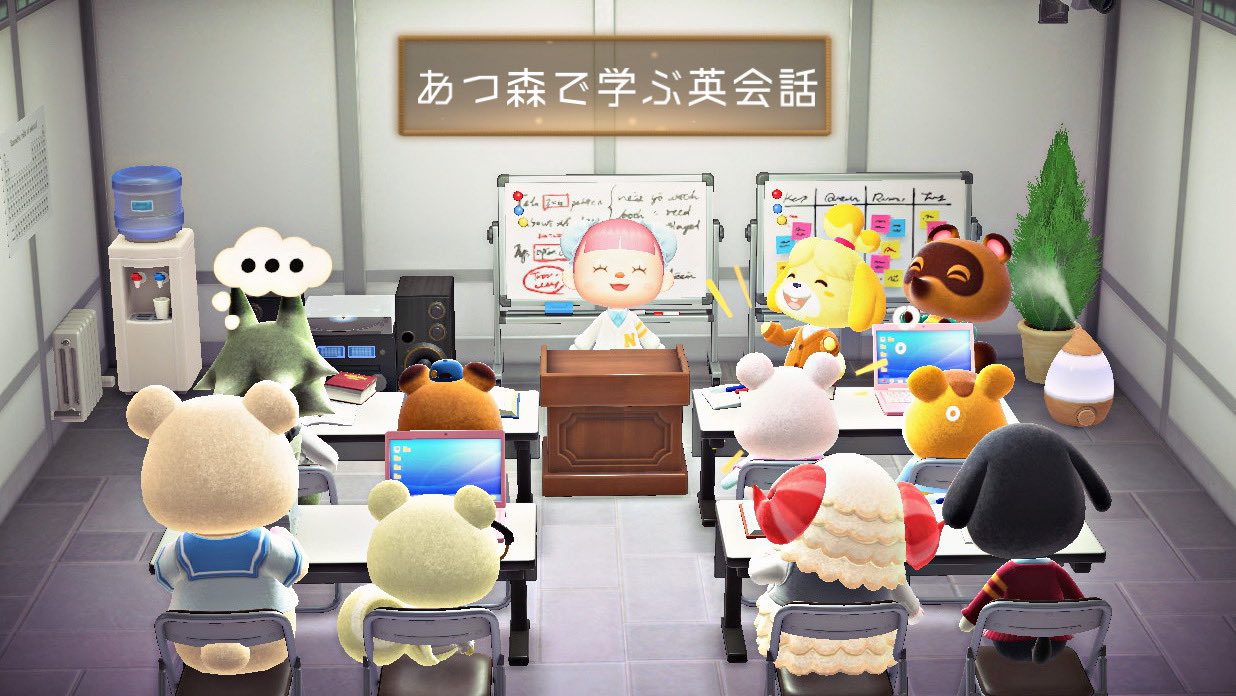 あつ森で学ぶ英会話 Acnh English Twitter