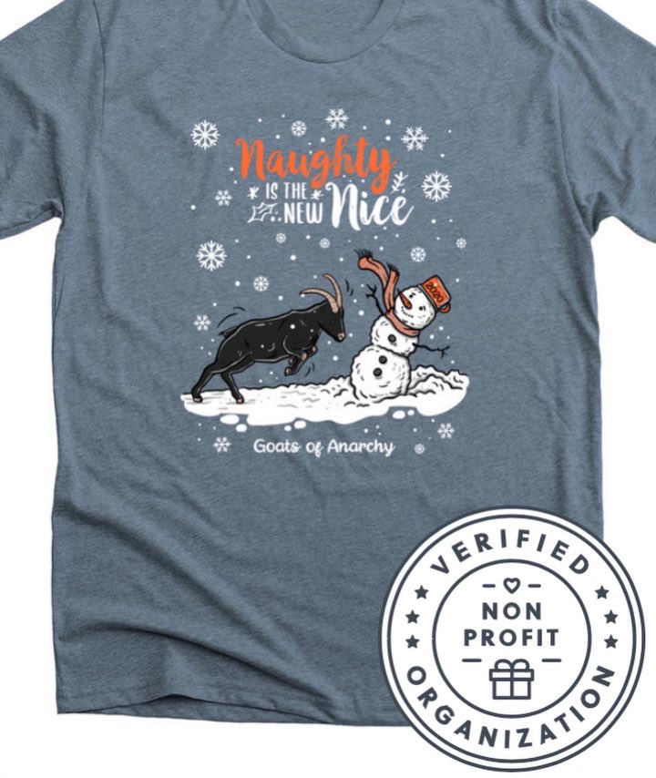 goatsofanarchy's tweet photo. Ansel is all of us in 2020.

GOA’s holiday shirt is only available for one more day! Order it now and it will ship in time for the holidays. Plus, all proceeds are used to care for the GOA animals.

https://t.co/sw66vmD97V https://t.co/ouusme1hyJ