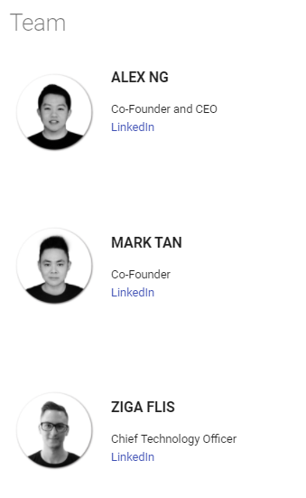  Team Information Team is completely doxxed, with linkdins to go through on their website.  http://docs.rivex.io/Team/&nbsp;They are some of the smartest chads in this space, with a shit ton of experience. My opinion 6/8