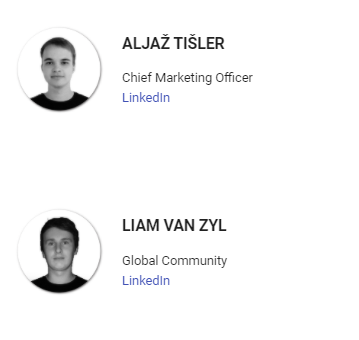  Team Information Team is completely doxxed, with linkdins to go through on their website.  http://docs.rivex.io/Team/ They are some of the smartest chads in this space, with a shit ton of experience. My opinion 6/8