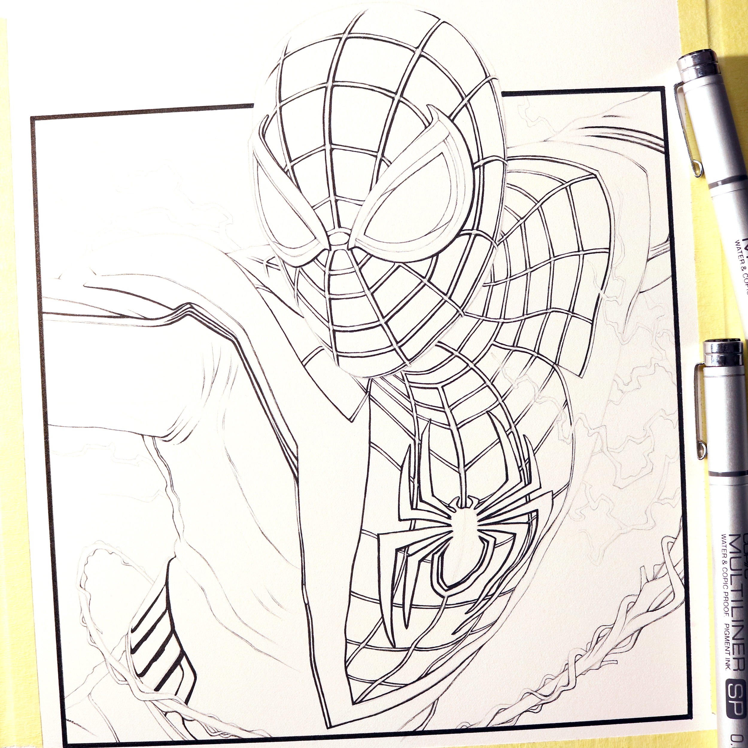 MILES MORALES SKETCH!