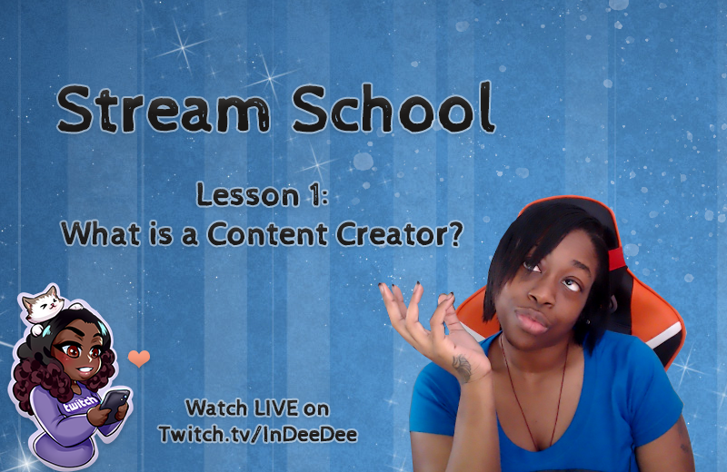 InDeeDeeEffect's tweet image. Hey gang! I've finally started getting stuff on YT again. 

Please check out the first Stream School Lesson 1: Part 1. Feel free to hit the sub button, the share button &amp;amp; the like button. 

Feel free to leave comments: youtu.be/wj__igtNskw

@YouTubeCreators #StreamSchool